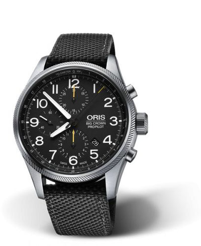 Watch Winder for watch Oris ProPilot Big Crown ProPilot Chronograph Stainless Steel / Black