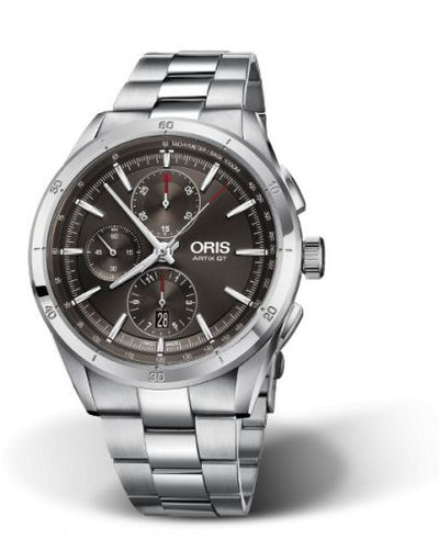 Watch Winder for watch Oris Artix GT Artix GT Chronograph Stainless Steel / Grey / Bracelet