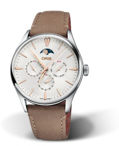 Watch Winder for watch Oris Artelier Artelier Complication 40 Stainless Steel / Silver