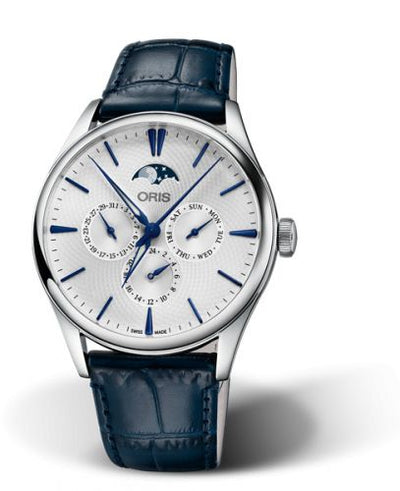 Watch Winder for watch Oris Artelier Artelier Complication 40 Stainless Steel / Silver