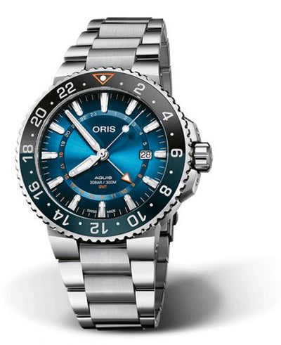 Watch Winder for watch Oris Aquis Aquis GMT 43.5 Carysfort Reef Limited Edition / Bracelet