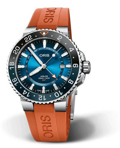 Watch Winder for watch Oris Aquis Aquis GMT 43.5 Carysfort Reef Limited Edition / Rubber