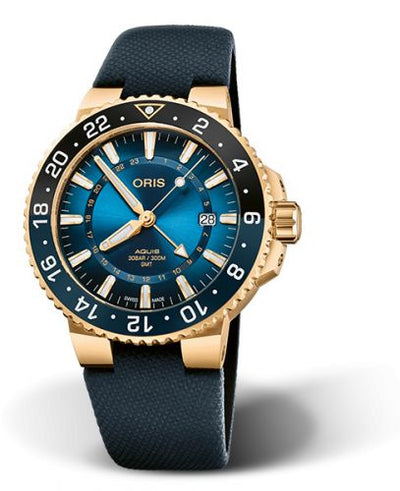 Watch Winder for watch Oris Aquis Aquis GMT Carysfort Reef Gold Limited Edition