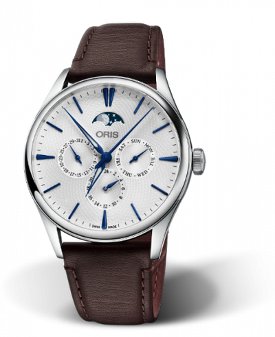 Watch Winder for watch Oris Artelier Artelier Complication 40 Stainless Steel / Silver