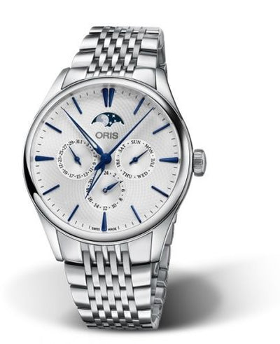 Watch Winder for watch Oris Artelier Artelier Complication Stainless Steel / Silver / Bracelet