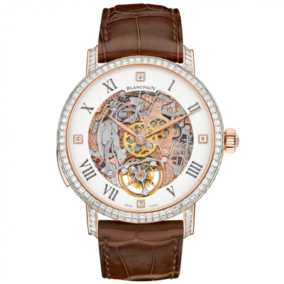 Watch Winder for watch Blancpain Le Brassus Le Brassus Carrousel Repetition Minutes Red Gold / Diamond