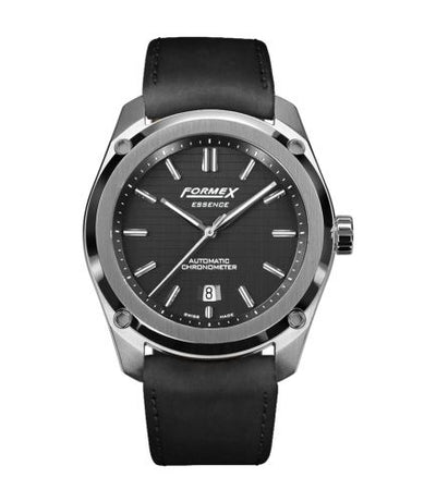Remontoir à montres pour montre Formex Essence Essence Automatic Chronometer Noire / Calf