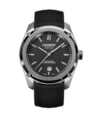Remontoir à montres pour montre Formex Essence Essence Automatic Chronometer Noire / Rubber