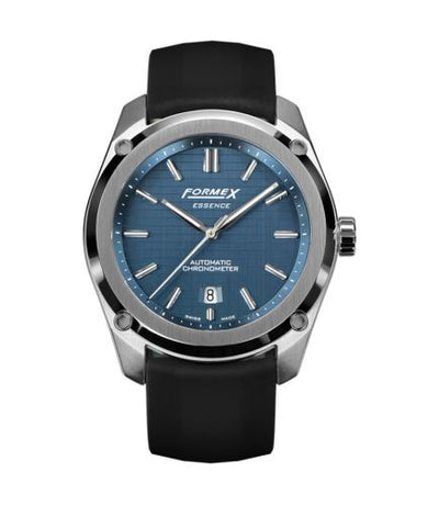 Remontoir à montres pour montre Formex Essence Essence Automatic Chronometer Bleu / Rubber
