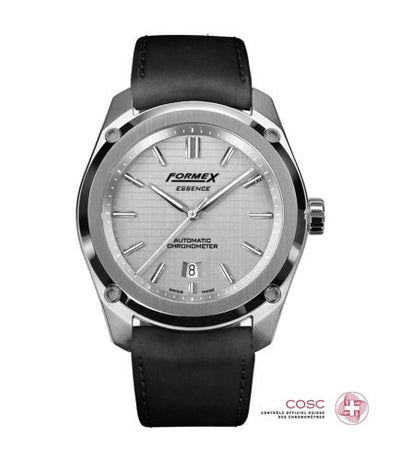 Remontoir à montres pour montre Formex Essence Essence Automatic Chronometer Argent / Calf