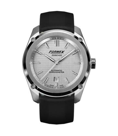 Remontoir à montres pour montre Formex Essence Essence Automatic Chronometer Argent / Rubber