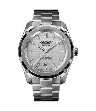 Remontoir à montres pour montre Formex Essence Essence Automatic Chronometer Argent / Bracelet