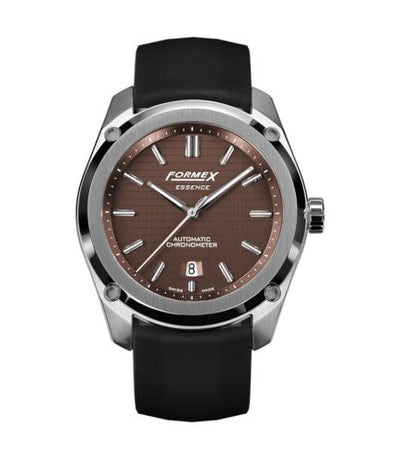Remontoir à montres pour montre Formex Essence Essence Automatic Chronometer Marron / Rubber