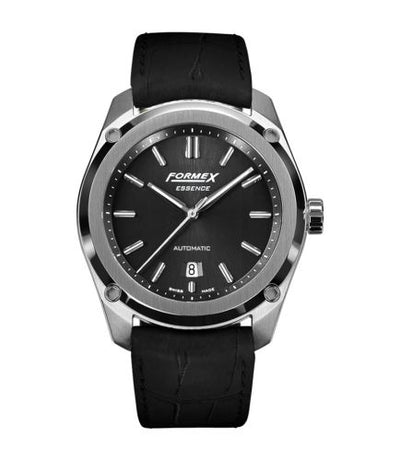 Remontoir à montres pour montre Formex Essence Essence Automatic Noire / Croco