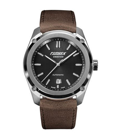 Remontoir à montres pour montre Formex Essence Essence Automatic Noire / Calf