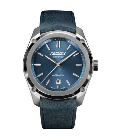 Remontoir à montres pour montre Formex Essence Essence Automatic Bleu / Calf