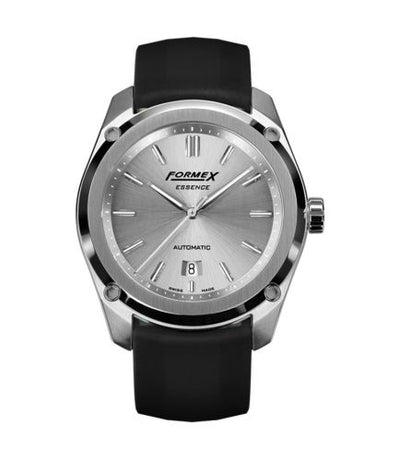 Remontoir à montres pour montre Formex Essence Essence Automatic Argent / Rubber