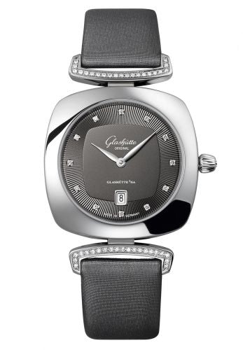 Uhrenbeweger für Uhr Glashütte Original Pavonina Pavonina Date Stainless Steel / Diamond / Grey / Calf