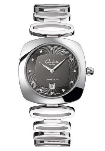 Uhrenbeweger für Uhr Glashütte Original Pavonina Pavonina Date Stainless Steel / Grey / Bracelet