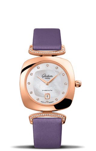 Uhrenbeweger für Uhr Glashütte Original Pavonina Pavonina Date Red Gold / Diamond / MOP / Satin