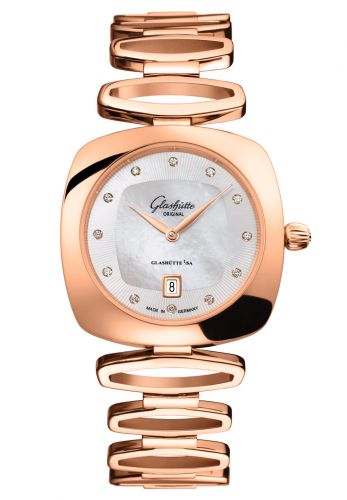 Uhrenbeweger für Uhr Glashütte Original Pavonina Pavonina Date Red Gold / MOP / Bracelet