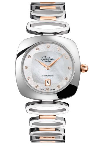 Uhrenbeweger für Uhr Glashütte Original Pavonina Pavonina Bicolor MOP Diamond Bracelet