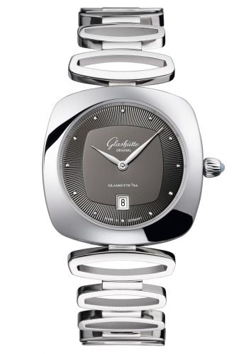 Uhrenbeweger für Uhr Glashütte Original Pavonina Pavonina Date Stainless Steel / Grey / Bracelet