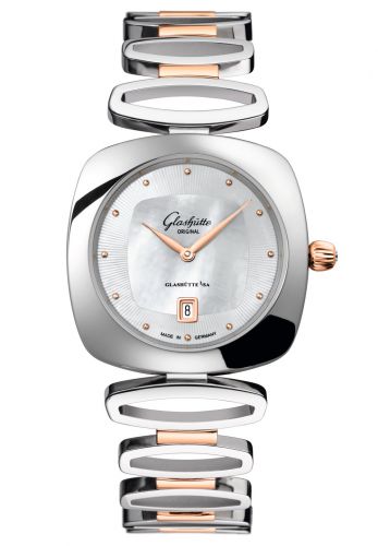 Uhrenbeweger für Uhr Glashütte Original Pavonina Pavonina Date Stainless Steel / Red Gold / MOP / Bracelet
