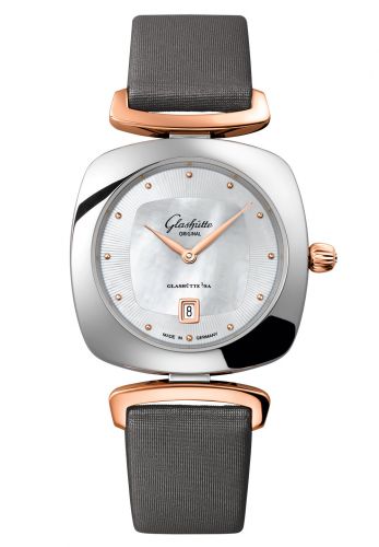 Uhrenbeweger für Uhr Glashütte Original Pavonina Pavonina Date Stainless Steel / Red Gold / MOP / Calf