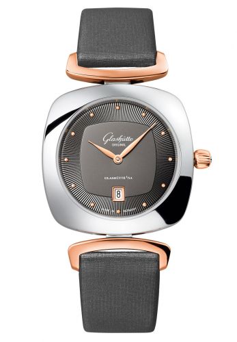 Uhrenbeweger für Uhr Glashütte Original Pavonina Pavonina Date Stainless Steel / Red Gold / Grey / Calf