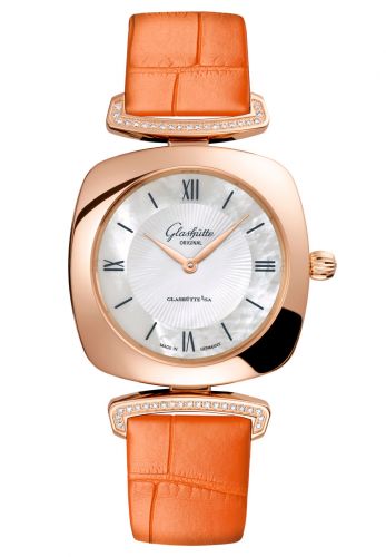 Uhrenbeweger für Uhr Glashütte Original Pavonina Pavonina Red Gold / Diamond / MOP /  Alligator
