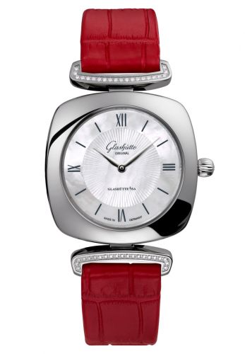 Uhrenbeweger für Uhr Glashütte Original Pavonina Pavonina Stainless Steel / Diamond / MOP / Alligator