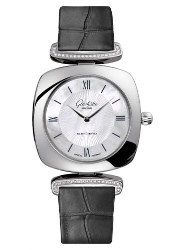 Uhrenbeweger für Uhr Glashütte Original Pavonina Pavonina Stainless Steel / Diamond / MOP / Alligator