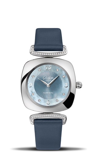 Uhrenbeweger für Uhr Glashütte Original Pavonina Pavonina Stainless Steel / Diamond / Blue MOP / Calf