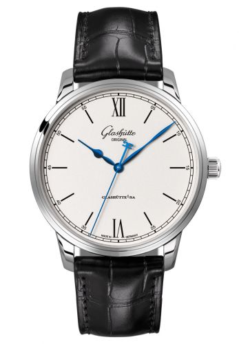Uhrenbeweger für Uhr Glashütte Original Senator Senator Excellence Stainless Steel / Silver / Alligator / Folding