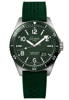 Uhrenbeweger für Uhr Glashütte Original SeaQ SeaQ Panorama Date Stainless Steel / Green / Rubber / Pin