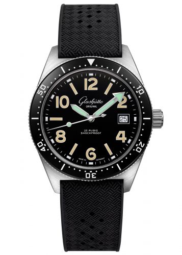 Uhrenbeweger für Uhr Glashütte Original SeaQ SeaQ 1969 Date Stainless Steel / Black / Rubber / Pin