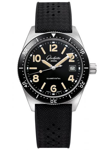 Uhrenbeweger für Uhr Glashütte Original SeaQ SeaQ Date Stainless Steel / Black / Rubber / Pin