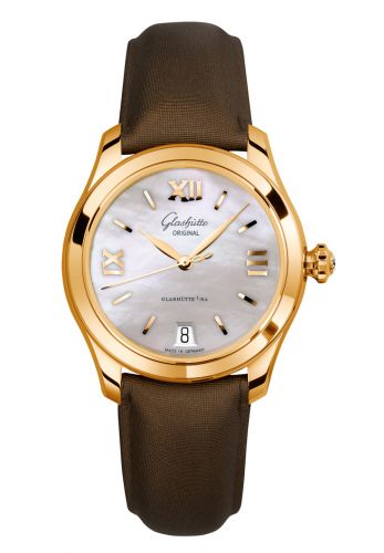 Remontoir à montres pour montre Glashütte Original Lady Serenade Lady Serenade Rose Or / MOP / Calf / Folding