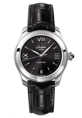 Remontoir à montres pour montre Glashütte Original Lady Serenade Lady Serenade Stainless Steel / Noire / Alligator / Folding