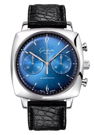 Uhrenbeweger für Uhr Glashütte Original Sixties Sixties quadrat Chronograph Stainless Steel / Ocean