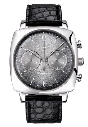 Uhrenbeweger für Uhr Glashütte Original Sixties Sixties quadrat Chronograph Stainless Steel / Rock