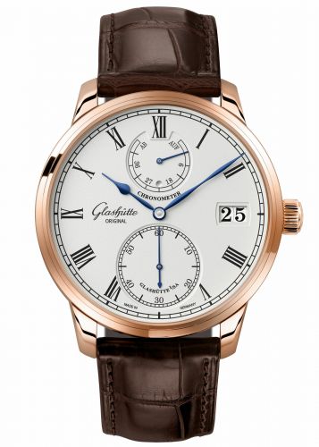 Uhrenbeweger für Uhr Glashütte Original Senator Senator Chronometer Red Gold / Silver / Alligator / Folding