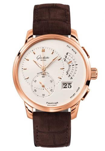 Uhrenbeweger für Uhr Glashütte Original Pano PanoGraph Red Gold / Silver / Alligator / Pin