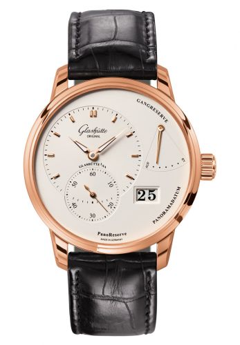 Uhrenbeweger für Uhr Glashütte Original Pano PanoReserve Red Gold / Silver / Alligator / Pin