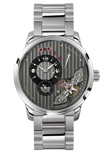 Uhrenbeweger für Uhr Glashütte Original Pano PanoInverse Stainless Steel / Black / Bracelet