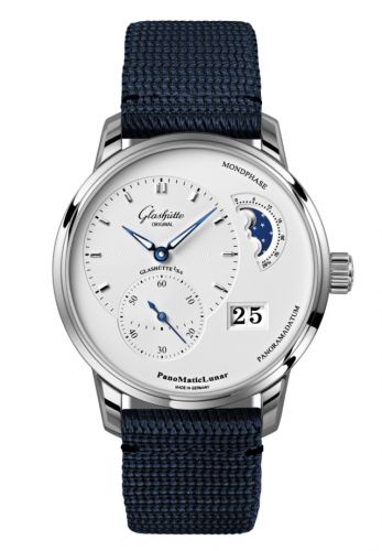 Uhrenbeweger für Uhr Glashütte Original Pano PanoMatic Lunar Stainless Steel / Silver / Synthetic