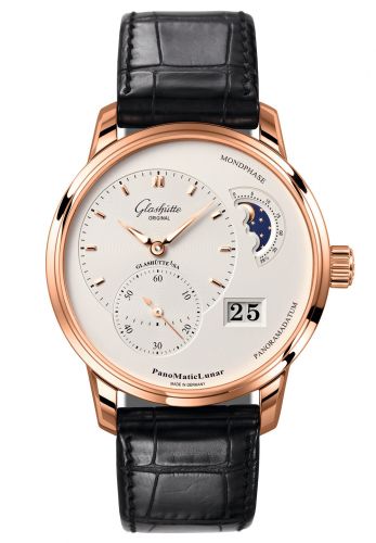 Uhrenbeweger für Uhr Glashütte Original Pano PanoMatic Lunar Red Gold / Silver / Alligator / Folding