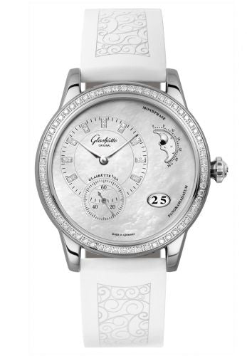 Uhrenbeweger für Uhr Glashütte Original Pano PanoMatic Luna Stainless Steel / Diamond / MOP / Rubber / Pin