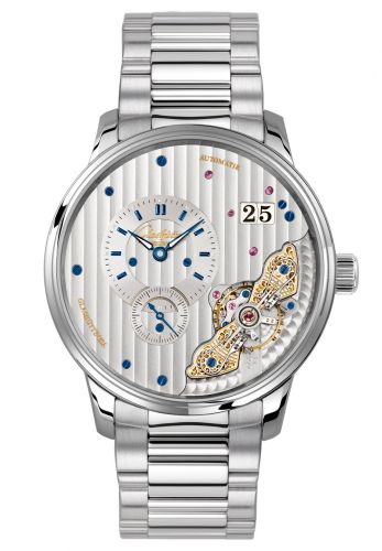 Uhrenbeweger für Uhr Glashütte Original Pano PanoMaticInverse Stainless Steel / Silver / Bracelet
